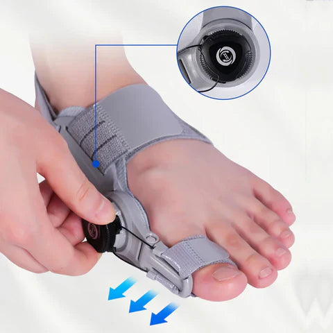 Flexibler Hallux Valgus-Korrektor für Zeigenausrichtung und Komfort