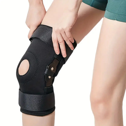 KniePro | Verstellbare Kniebandage mit Scharnier für Schmerzlinderung